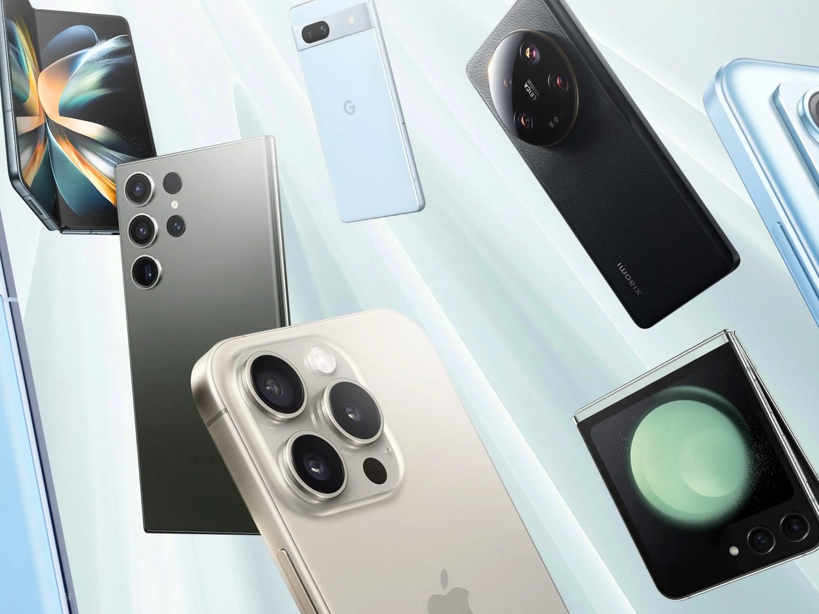 Smartphones multimarques d'origine en stock